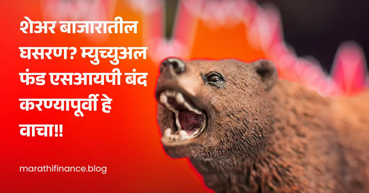 Stock Market Crash in Marathi
