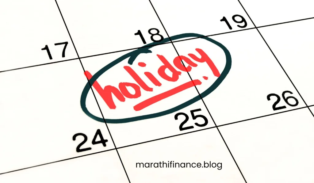 Stock Market Holidays March 2026