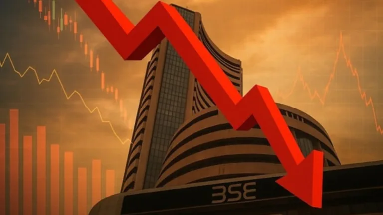 Share Market Today: सेन्सेक्स 900 अंकांनी घसरला, निफ्टी 23,800 खाली, कारण काय?