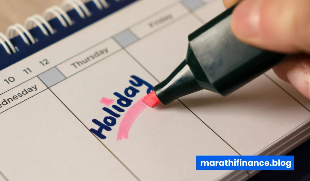 Stock Market Holiday in Marathi