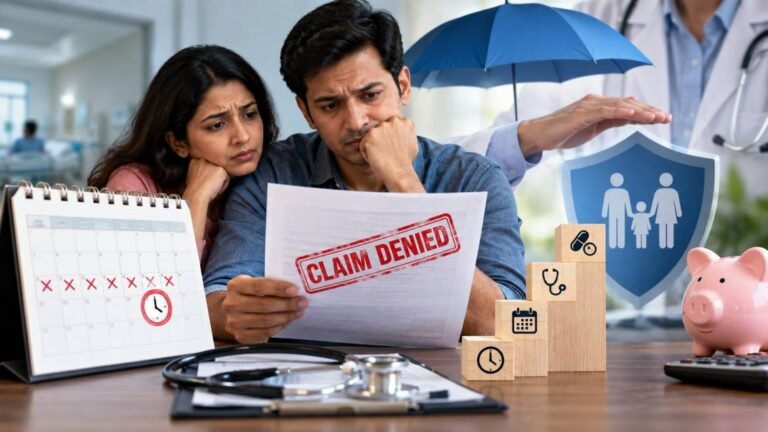 health insurance waiting period meaning in marathi